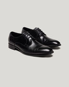 Lace Up Derby Shoes, Black, hi-res